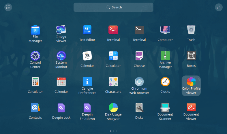 14. deepin app launcher full screen