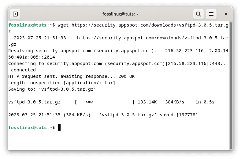 download vsftpd server source code