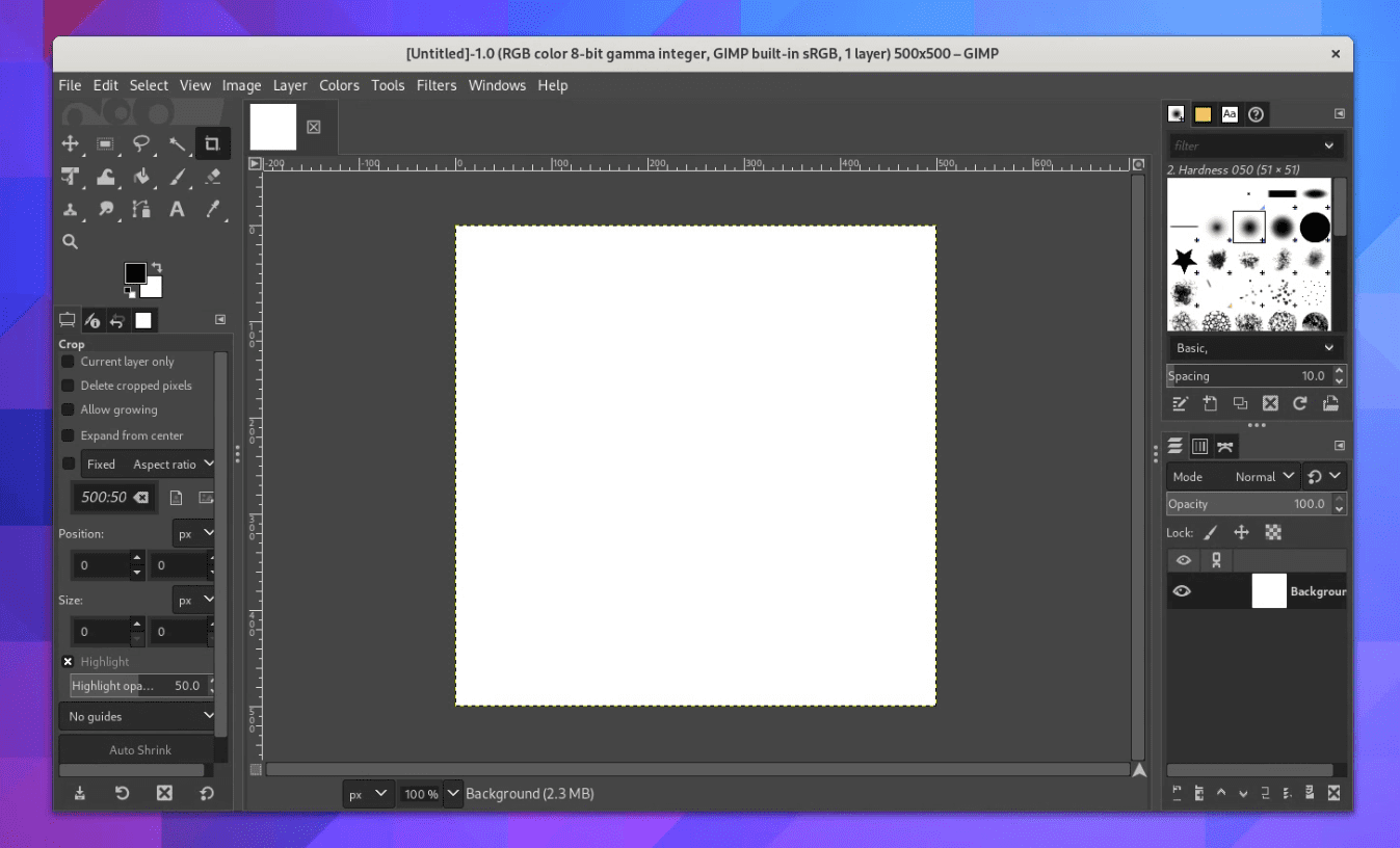 gimp 2.10 on fedora 38