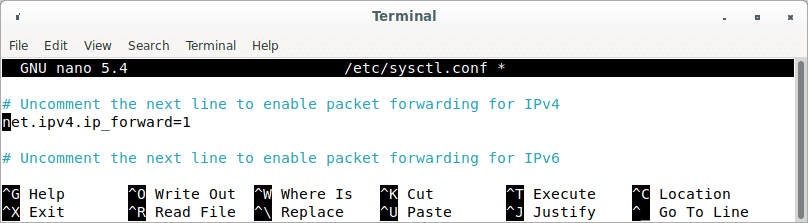 ip forwarding