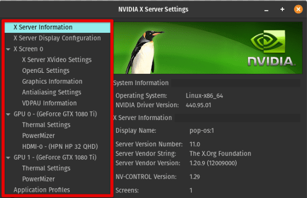 Proprietary drivers for gaming performance